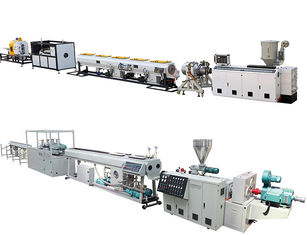 ماشین آلات تولید اتوماتیک لوله های Pvc ، ماشین آلات اکستروژن لوله های پلاستیکی کنترل PLC
