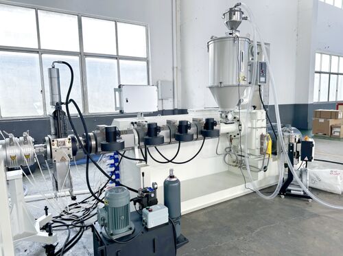 آخرین مورد شرکت Automatic PPR Pipe Extrusion Line for Municipal Infrastructure Water Pipeline Production