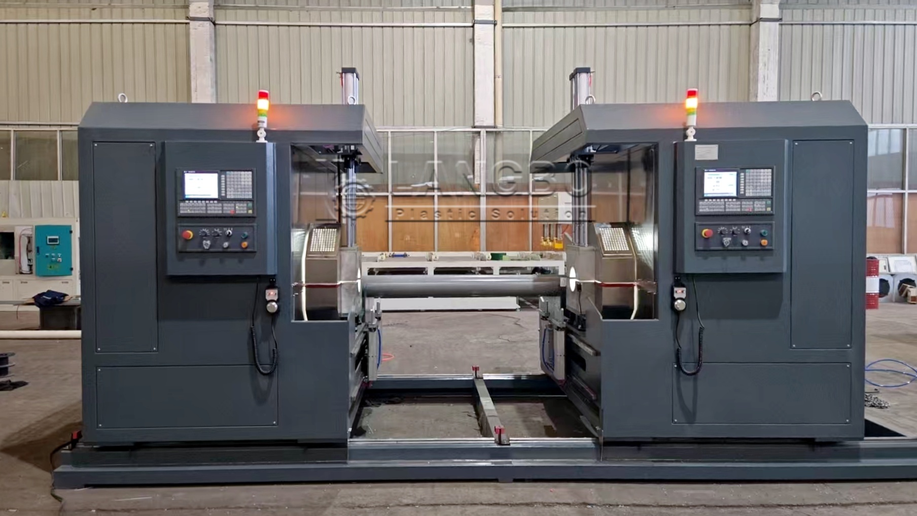 آخرین مورد شرکت Automatic Threading Machine for Plastic Pipe Processing in Turkey