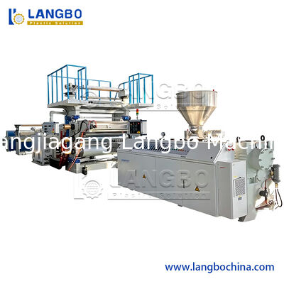 کیفیت  Waterproof PVC Marble Sheet Production Line , PVC Plastic Sheet Extrusion Line کارخانه