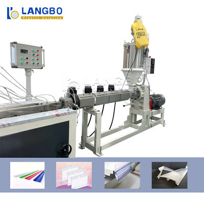 کیفیت  PVC Price Tag Holder Extrusion Line | Customizable Sizes High Volume کارخانه
