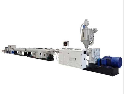 16 - خط تولید اکستروژن پی وی سی 110 میلی متر PLC 22 کیلووات