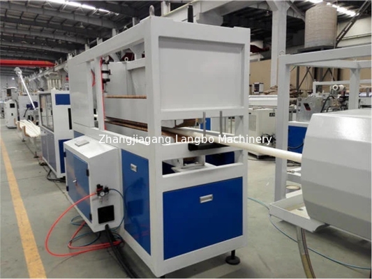 16 - خط تولید اکستروژن پی وی سی 110 میلی متر PLC 22 کیلووات