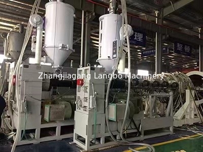 دستگاه تولید لوله پی وی سی 37AC 50-400mm