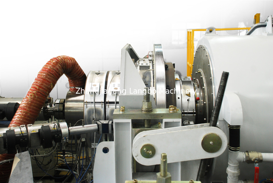 دستگاه ساخت لوله های آب پلاستیکی HDPE Extruder PE Gas Tube Extrusion Fabrication Equipment