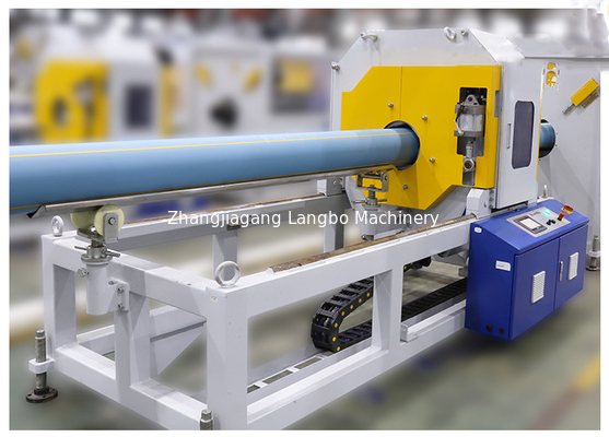 Servo Control Pipe HDPE Extrusion Line Single Screw