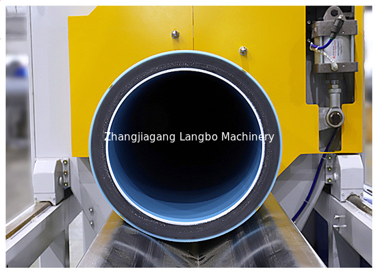 Servo Control Pipe HDPE Extrusion Line Single Screw