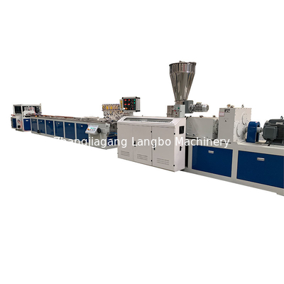 ماشین اکستروژن پروفایل پلاستیکی با سرعت بالا برای PVC