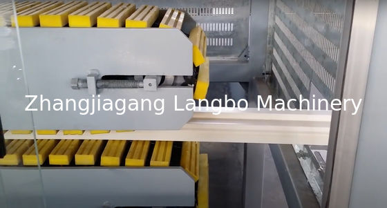 ماشین اکستروژن پروفیل PVC پلاستیکی چوبی پلاستیکی فریم پنجره