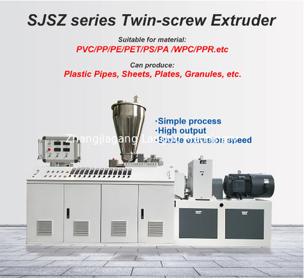 قطر لوله 75-250 پلاستیک PVC/UPVC/CPVC خط اکستروژن لوله لوله برق با اینورتر ABB