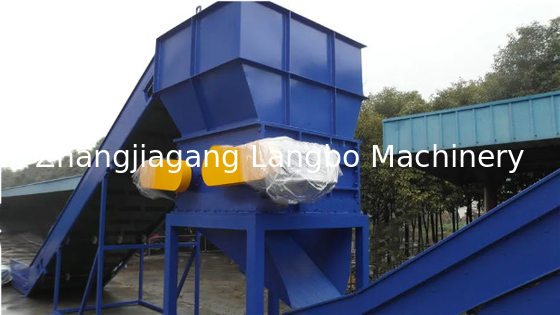 تجهیزات ماشین لباسشویی پلاستیکی بطری CE ISO PET با خروجی بالا