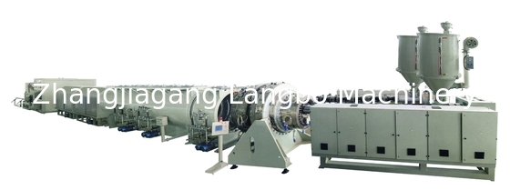 تک پیچ لوله HDPE اکستروژن خط فروش گسترده خروجی بالا 65 میلی متر