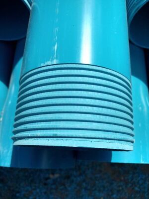 خط تولید لوله پی وی سی با راندمان بالا دستگاه اکستروژن پلاستیک