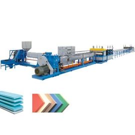 ایزو PVC الیاف پلی اتیلن خط 1220mm عرض محصول 3 - 20mm ضخامت