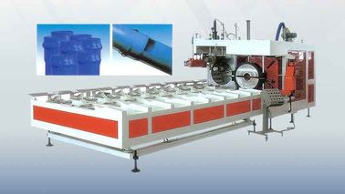 PVC / PP لوله Socketing ماشین خط تولید سریع سرعت کار