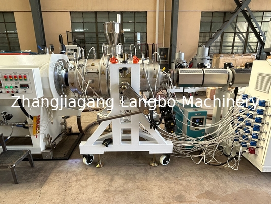 چین 16-110mm دستگاه ساخت لوله پلی اتیلن با تراکم بالا با موتور زیمنس و PLC