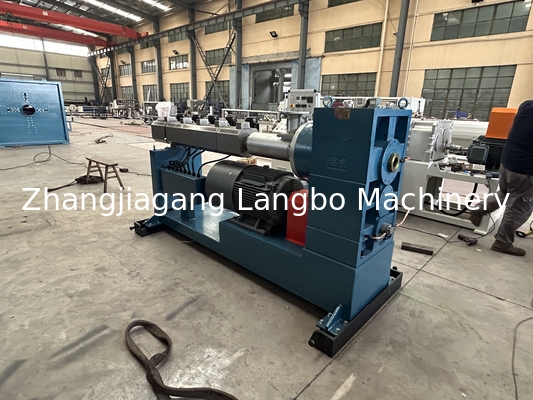 16-63mm HDPE لوله Extrusion خط با 65/33 Extruder با 75kw موتور