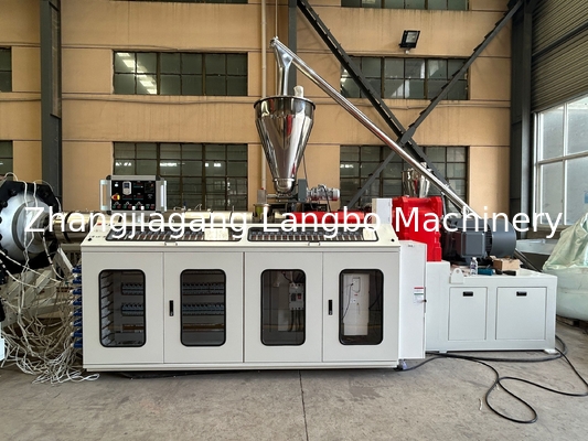 خط اکستروژن لوله های PVC 400-710mm با موتور 92/188 110KW
