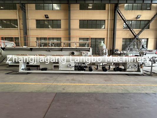 Plastic PE Water Cable Pipe Extruder Making Machine Plastic Pipe Line