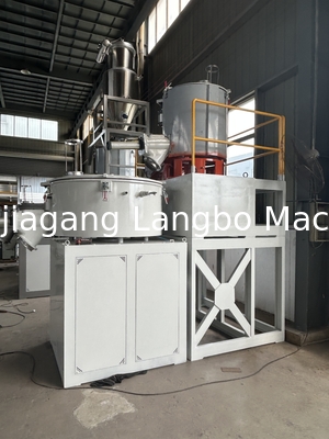 میکسر با سرعت بالا با سرعت بالا برای Pvc ترکیب عمودی / افقی نوع