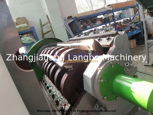 37KW خردکن برای لوله های PVC خط ماشین بازیافت زباله های پلاستیکی