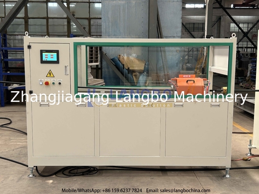 طراحی پیچ تک تراکم بالا HDPE PE خط اکستروژن لوله برای نیازهای ولتاژ سفارشی