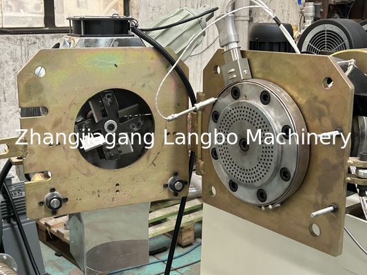 PVC PP PE پودر پلاستیکی برش گرم Pelleziting Granulating Granulator ماشین / خط Pelletizer