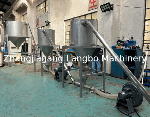 PVC PP PE پودر پلاستیکی برش گرم Pelleziting Granulating Granulator ماشین / خط Pelletizer
