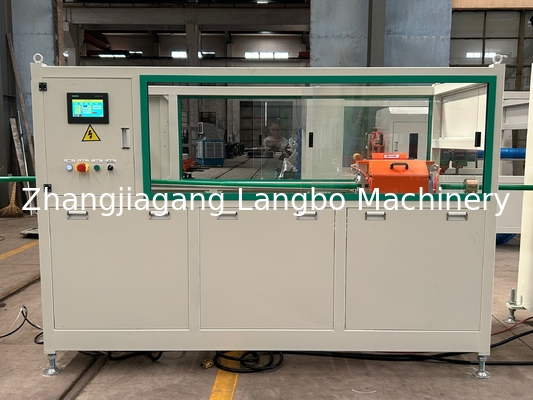 PE HDPE LDPE PPR یک پیچ پلاستیک اکسترویدر لوله اکستروژن لوله اکستروژن