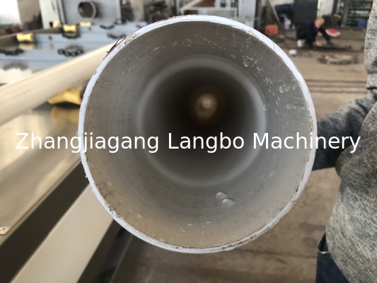 120-800kg/h ظرفیت 20-110mm پلاستیک لوله PVC دو تایی گرمایش زنگ زدن دستگاه گسترش با 37-600kw قدرت نصب