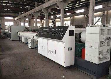 پلاستیک با ظرفیت بالا HDPE / PPR / PE خط اکستروژن لوله 1200 کیلوگرم در ساعت خروجی