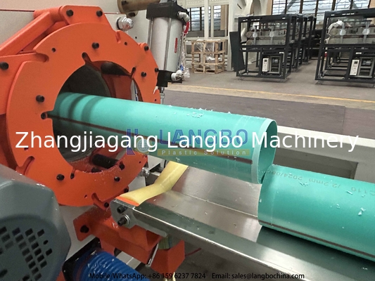 خط تولید لوله های PVC با سرعت بالا با قطر لوله 50-250mm