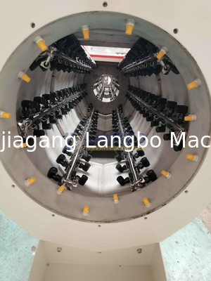 800kg/h خط ساخت لوله های PVC با سرعت بالا با پیچ 80/173 با سرعت بالا برای قطر لوله 75-250mm