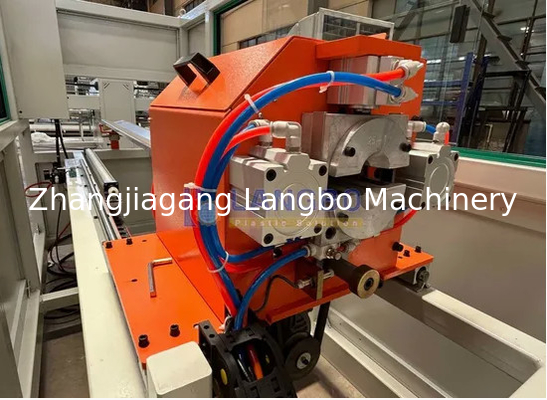 زیمنس موتور پلاستیک Extruder HDPE لوله اکستروژن تولید خط ماشین اکستروژن