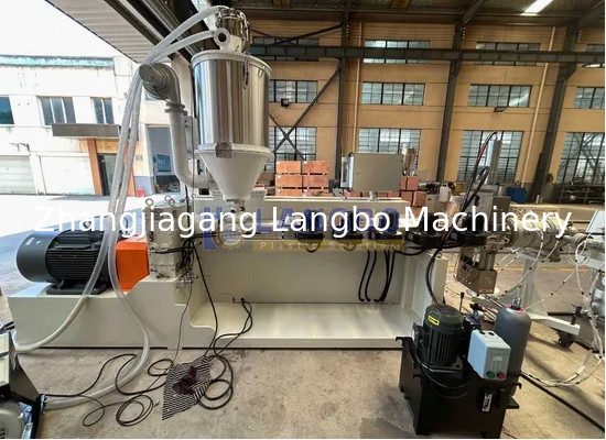 PE HDPE لوله پلاستیکی ساخت ساخت دستگاه Extruder برای گاز لوله تخلیه آب