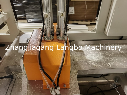 پلاستیک دو پیچ دو طرفه Extruder U PVC پنجره درب دیوار سقف پانل کابل سیم Trunking پروفایل تولید Extrusion ماشین ساخت پلاستیک