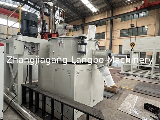 500L مخلوط کننده گرما سیستم گرم گلوله های PVC دانه های پلاستیکی دانه های مخلوط کننده ماشین آلات 500L مخلوط کننده پلاستیکی فولاد ضد زنگ برای آماده سازی WPC Proo