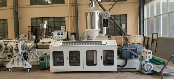 زیمنس موتور پلاستیک Extruder HDPE لوله اکستروژن تولید خط ماشین اکستروژن