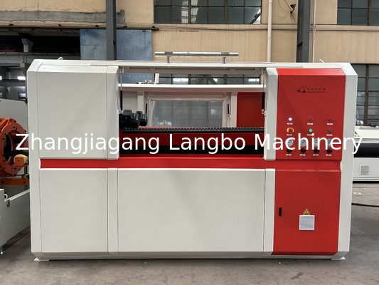 خط ساخت لوله PE HDPE ماشین اکستروزن پلاستیکی ولتاژ 380V 50HZ 3 مرحله
