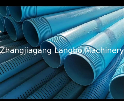ماشین اکسترودر لوله پلاستیکی PVC مجهز به موتور سیمنز و اینورتر ABB