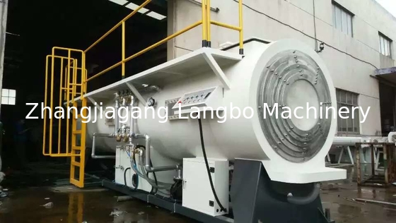 لوله های PVC DN16 DN20 پردازش لوله های پلاستیکی دو پیچ اکسترودر / ماشین اکستروژن خط تولید دو بار 150kg-220kg