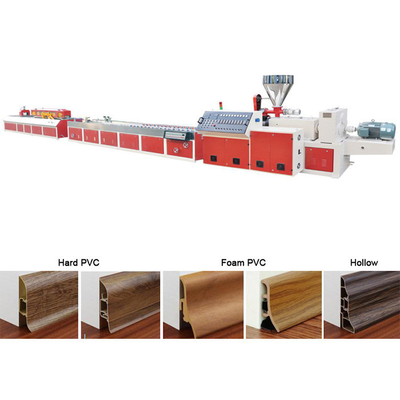 WPC Decking Flooring Post Composite Profile Rail Extrusion تولید خط تولید ماشین ساخت