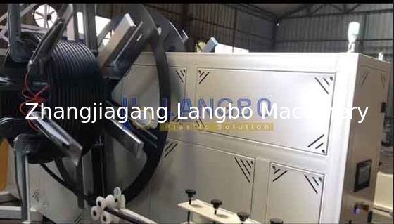 دستگاه جمع‌کننده لوله آبیاری پلی‌اتیلن با ایستگاه کاری دوگانه برای قطر 16-63 میلی‌متر