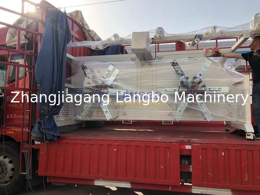 دستگاه بازپرداخت لوله های پلاستیکی با ایستگاه دوگانه PE HDPE