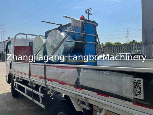 دستگاه جمع‌کننده لوله آبیاری پلی‌اتیلن با ایستگاه کاری دوگانه برای قطر 16-63 میلی‌متر