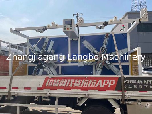 دستگاه سیم‌پیچ لوله پلاستیکی PE تمام اتوماتیک برای پردازش لوله HDPE