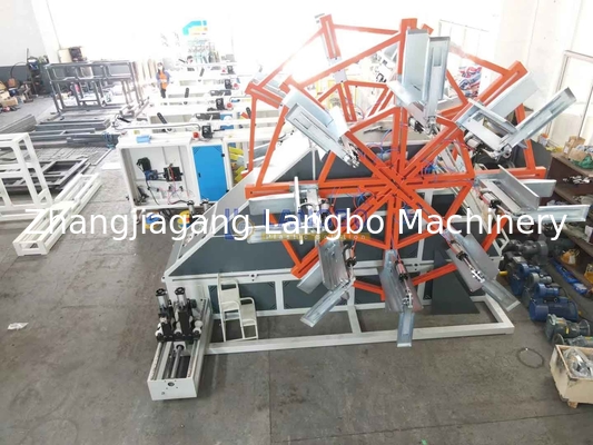 دستگاه سیم‌پیچ کویلر لوله پلاستیکی برای خط اکستروژن لوله HDPE PE