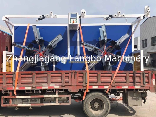 دستگاه بازپرداخت لوله های پلاستیکی با ایستگاه دوگانه PE HDPE