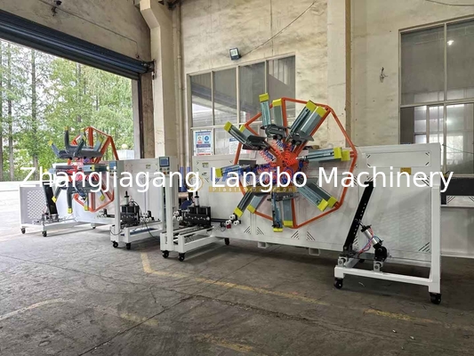 کویلر لوله پلاستیکی 16-32 میلی‌متری با دستگاه بسته‌بندی برای لوله موجدار HDPE