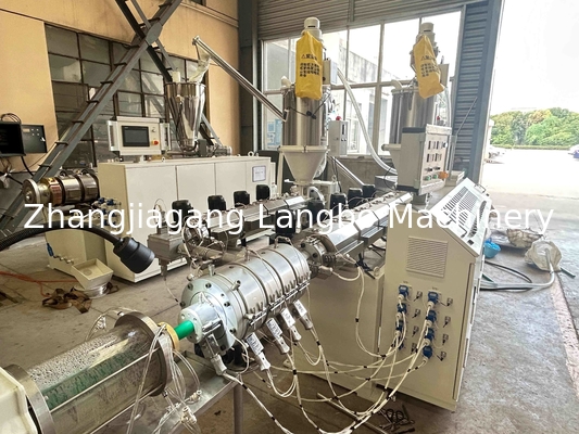 دستگاه اکستروژن لوله تک پیچ PPR 12-63 میلی‌متری